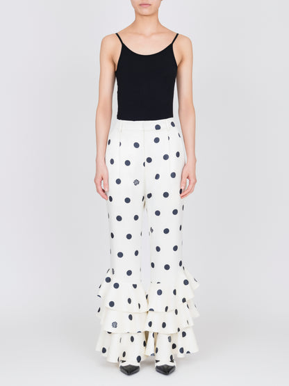 Ruffle Trousers