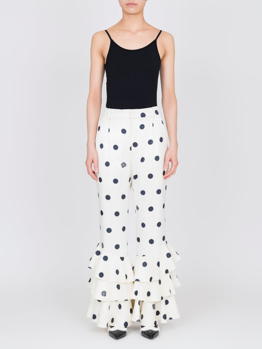 Ruffle Trousers