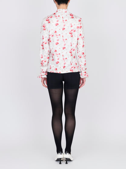 Ruffle Elastic Top