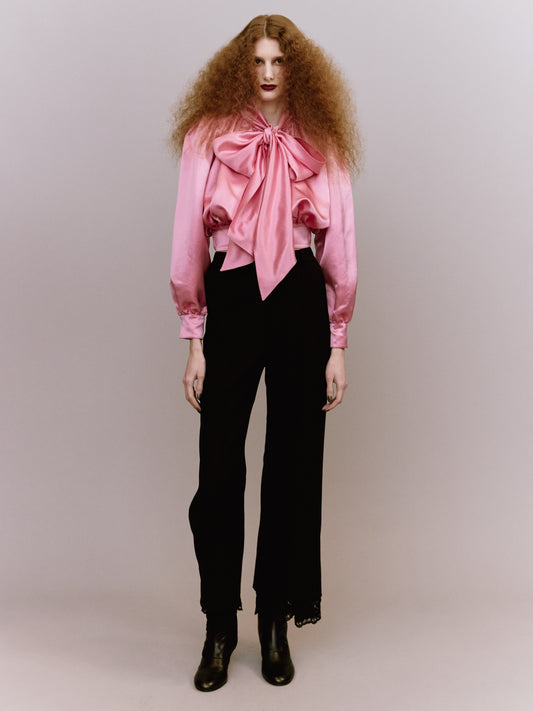 Dentelle Hem Trousers