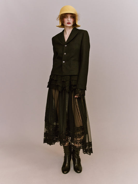 Dentelle Cascade Blazer