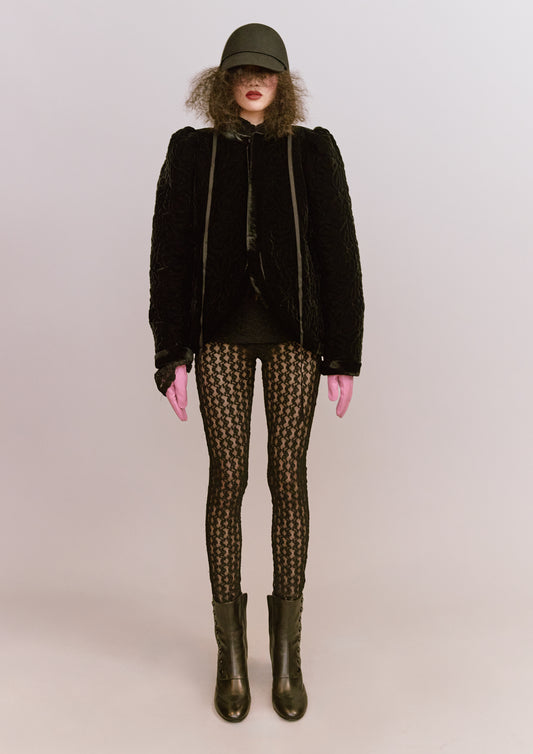 Matelasse Velvet Jacket