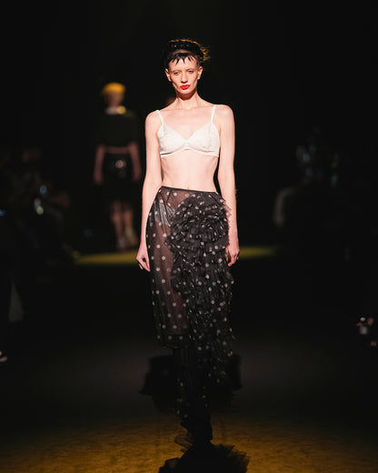 ''A Pois'' Tulle Skirt