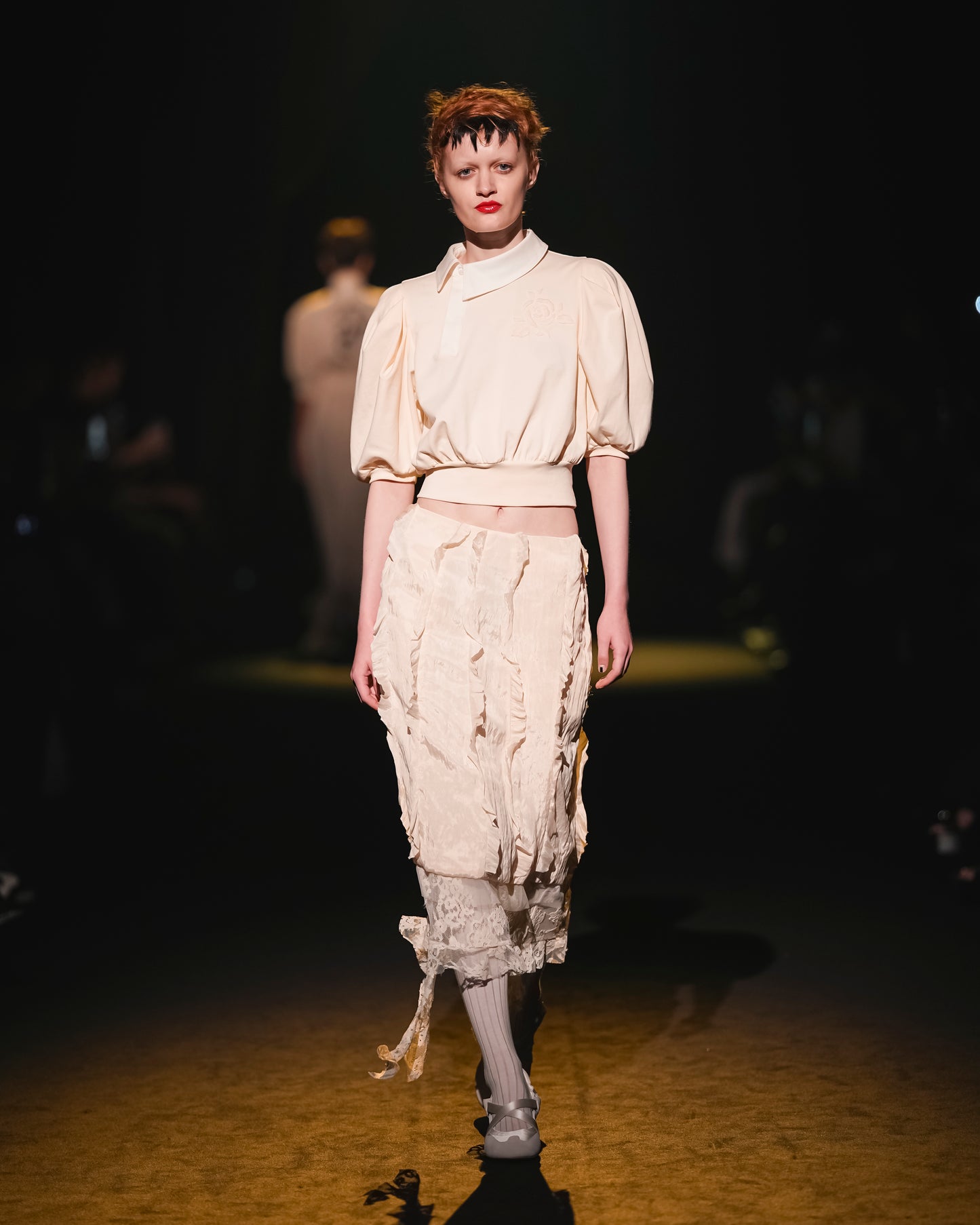 Boudoir Satin Skirt