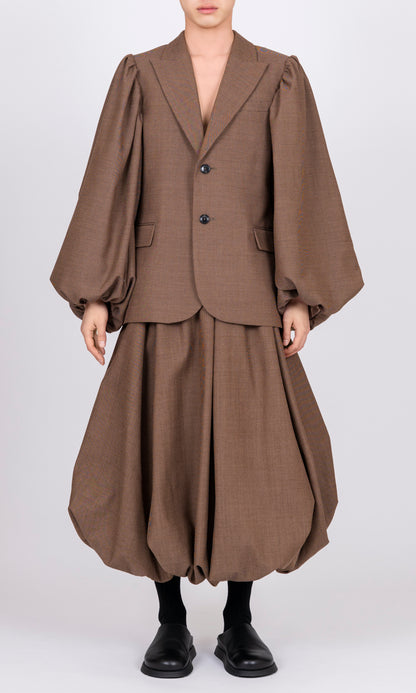 Puff Sleeve Blazer