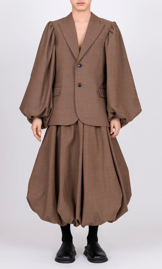 Puff Sleeve Blazer