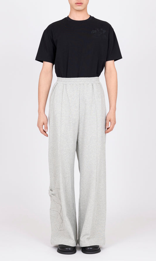 Ribbon Detail Sweat Pants