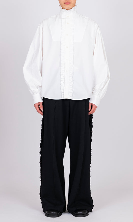 Ruffe Collar Shirt