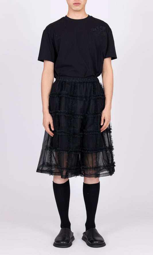 Tulle Big Shorts