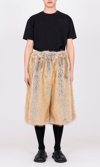 Faux Fur Big Shorts
