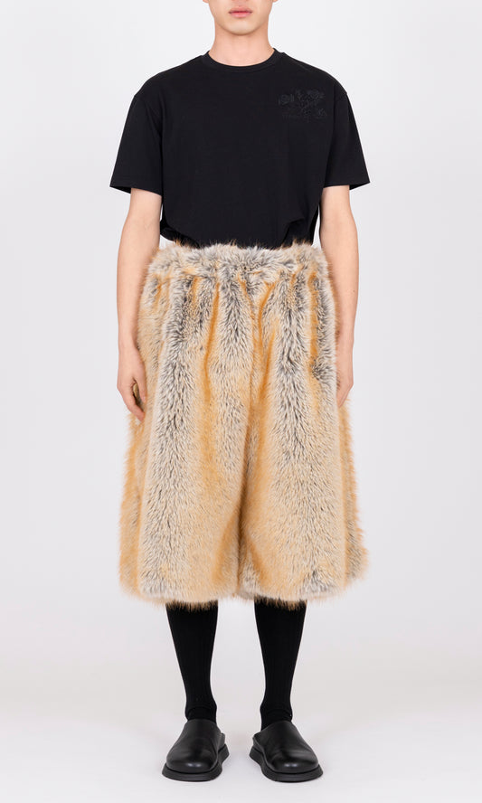 Faux Fur Big Shorts