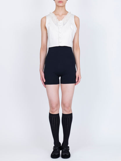 Froncé Tulle Waistcoat