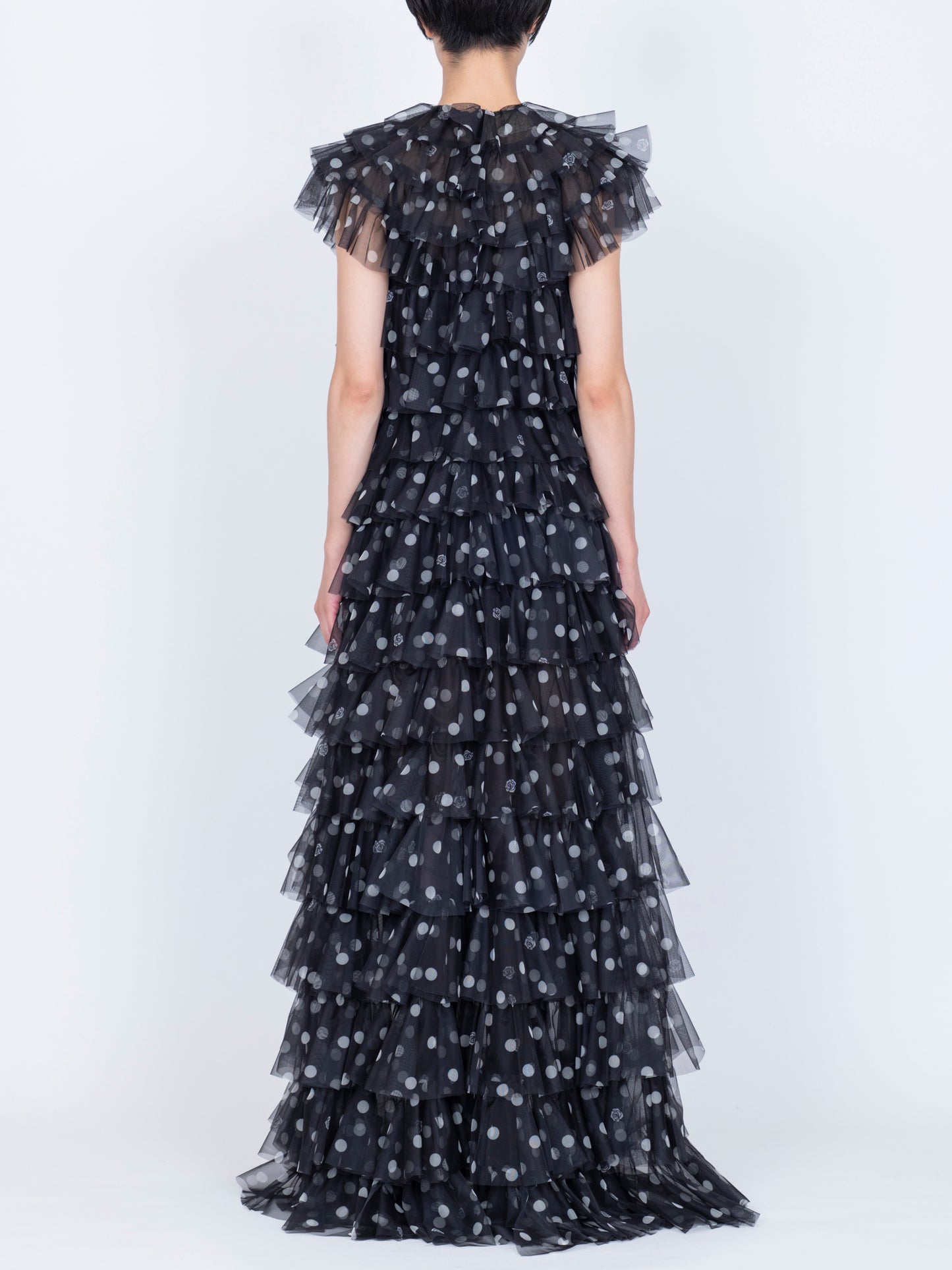 ''A Pois'' Tulle Dress
