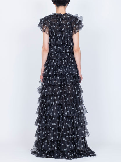''A Pois'' Tulle Dress