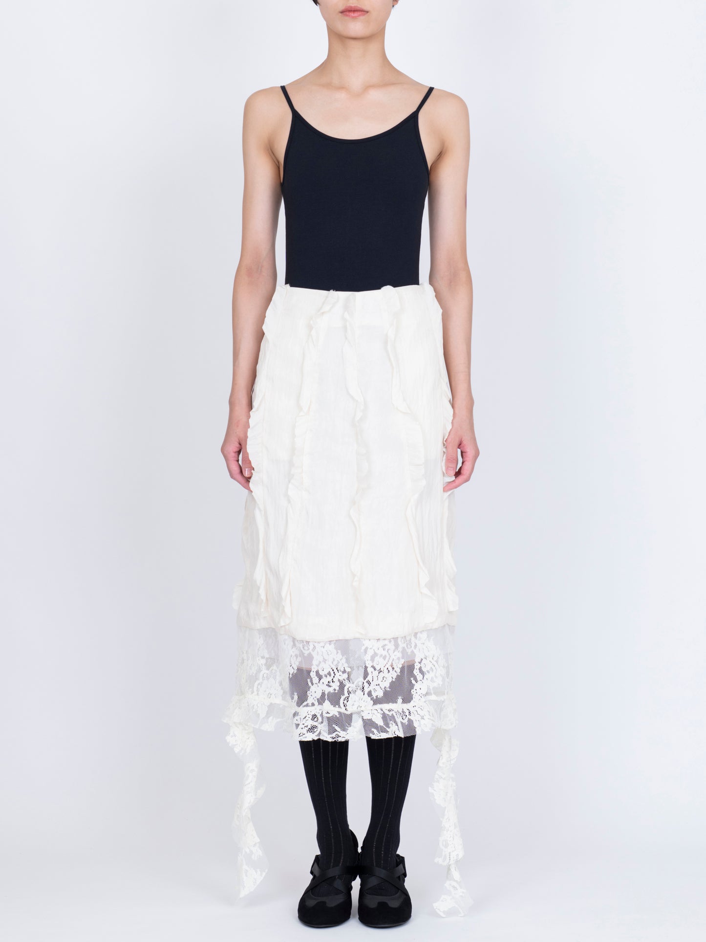 Boudoir Satin Skirt