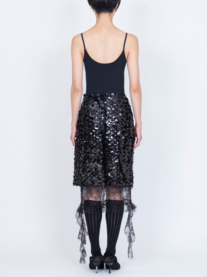 ''La Fleur'' Sequins Skirt