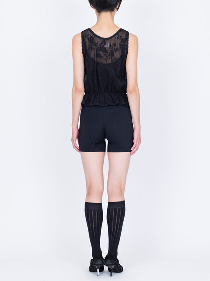 Embroidered Lace Tank